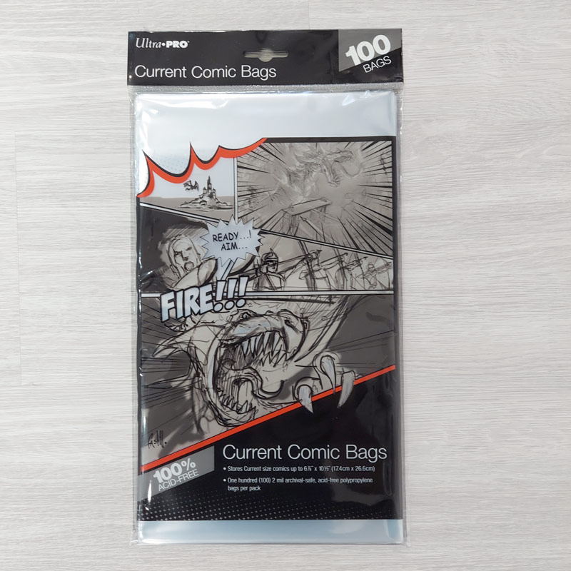 Current Comic Book Bags, Case of 1,000 – Hot Flips